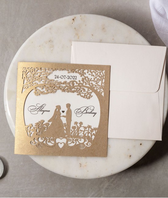 Wedding Davetiye 8325
