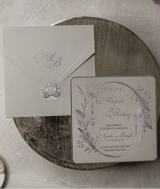 Wedding Davetiye 8399