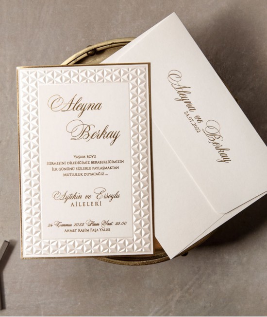 Wedding Davetiye 8411